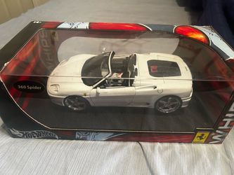 1:18 Hot Wheels Ferrari 360 Spider model car