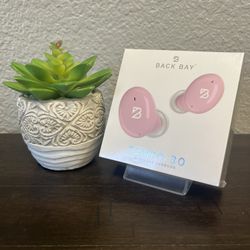 Back Bay Tempo 30 Wireless Earbuds - Pink