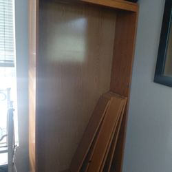 36"×72" Book Cabinet With 5 Adjustable Shelves