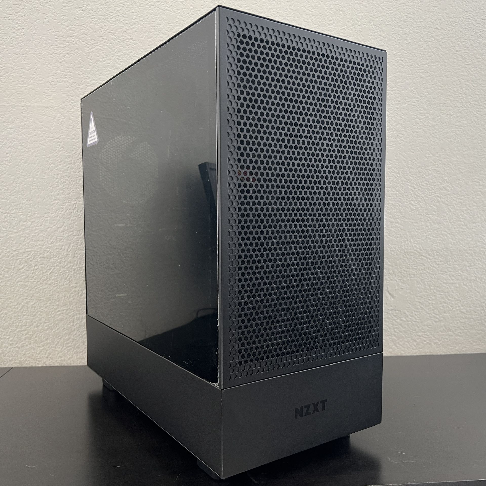 FAST Custom Black Out Midrange Gaming PC Computer (Ryzen 5 3600, RX 6500 XT = RTX 3050, 16GB RAM, 500GB NVMe + 500GB HDD)