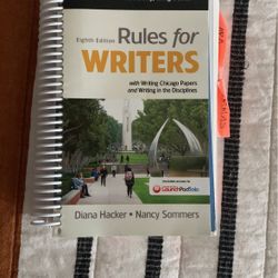 Rules for Writers CSULB 8th Edition