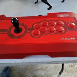 HORI Real Arcade Pro 4 Kai (Red) for PlayStation 4, PlayStation 3, and PC - PlayStation 4
