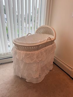 Potter Barn Wicker Bassinet