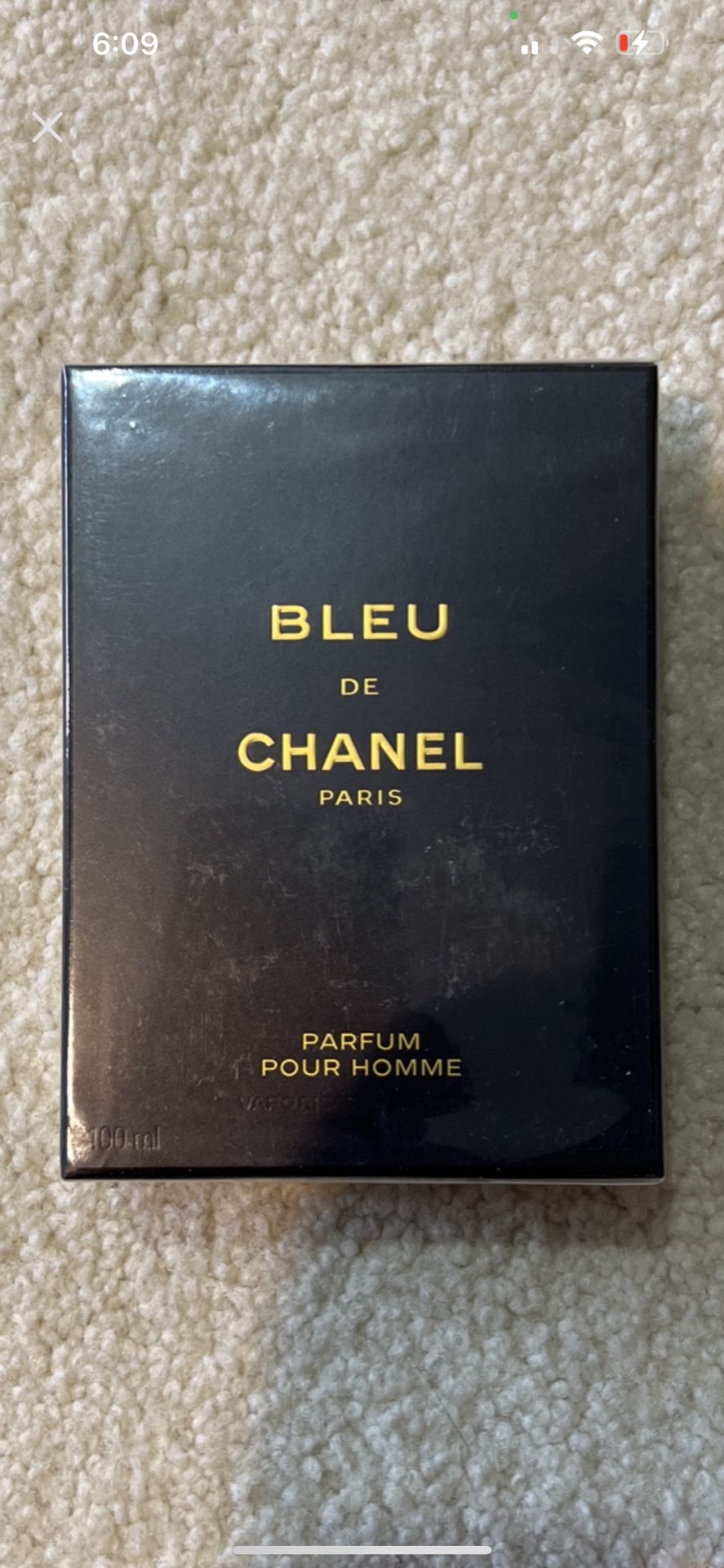BLEU DE CHANEL PARIS PARFUM POUR HOMME