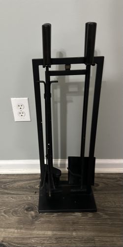 Fireplace Tool Set with Stand