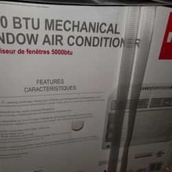 5000 BTU RCA Window AC NIB