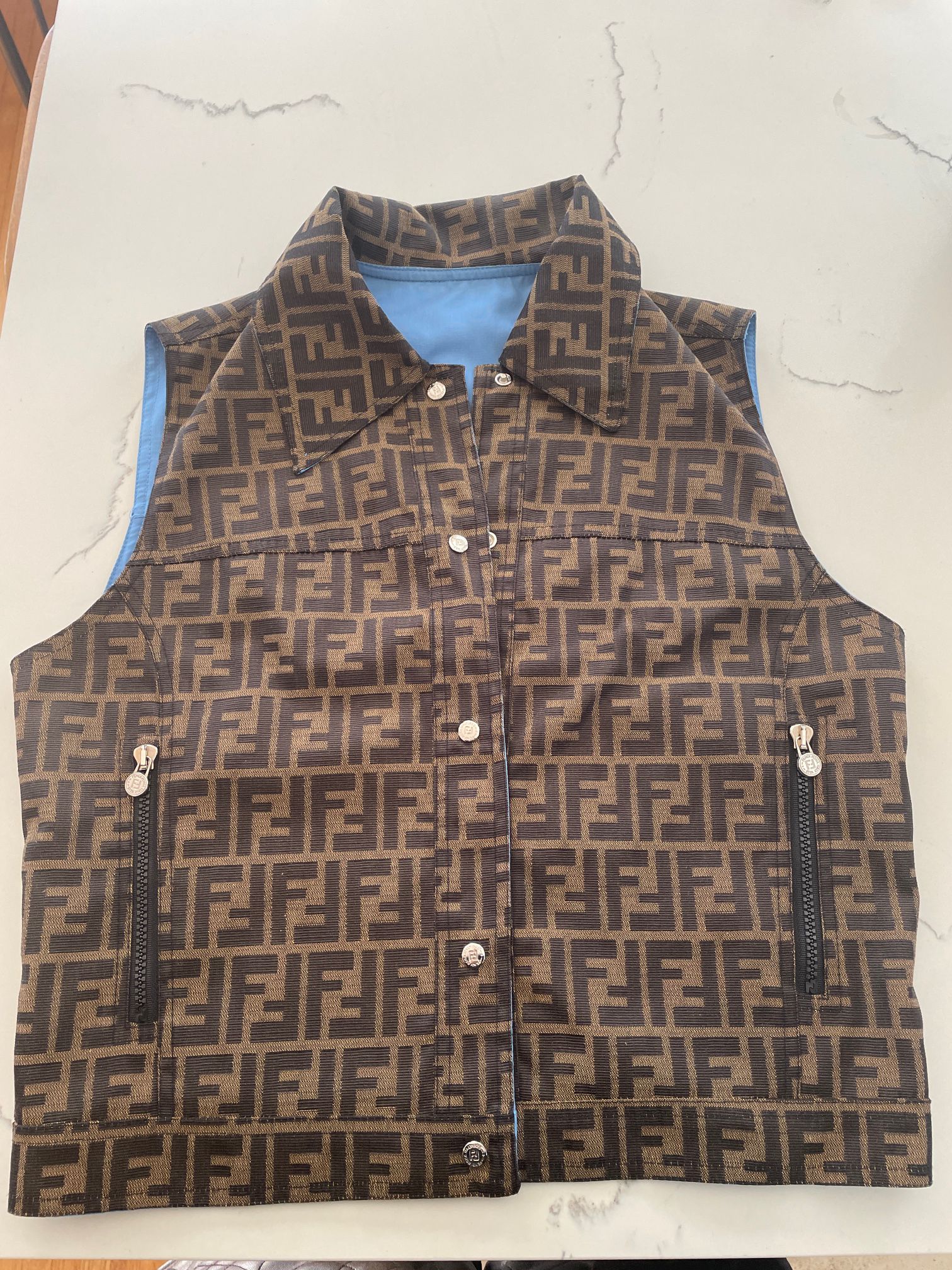 Fendi Zucca Vest