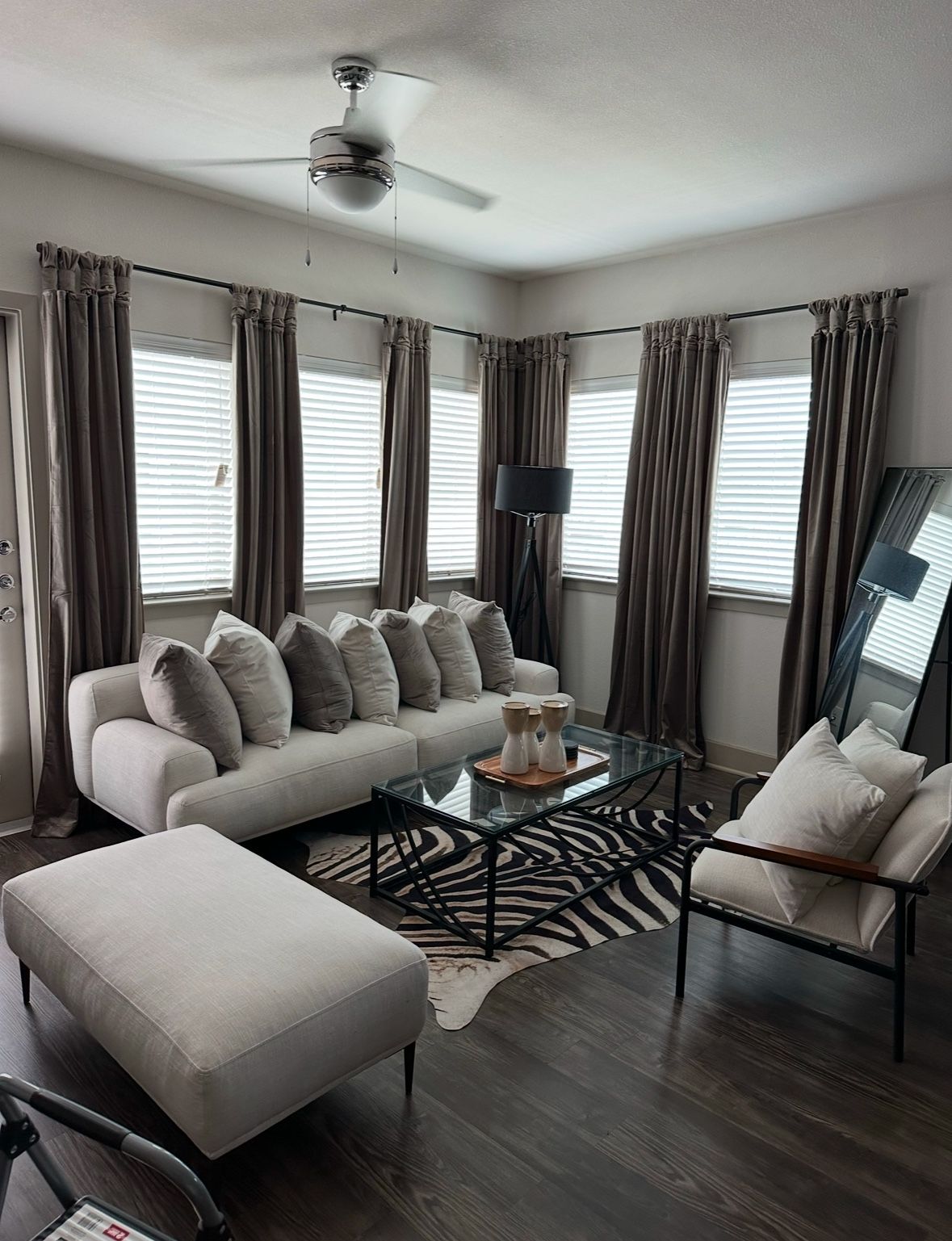 Sofa, Ottoman & Chair