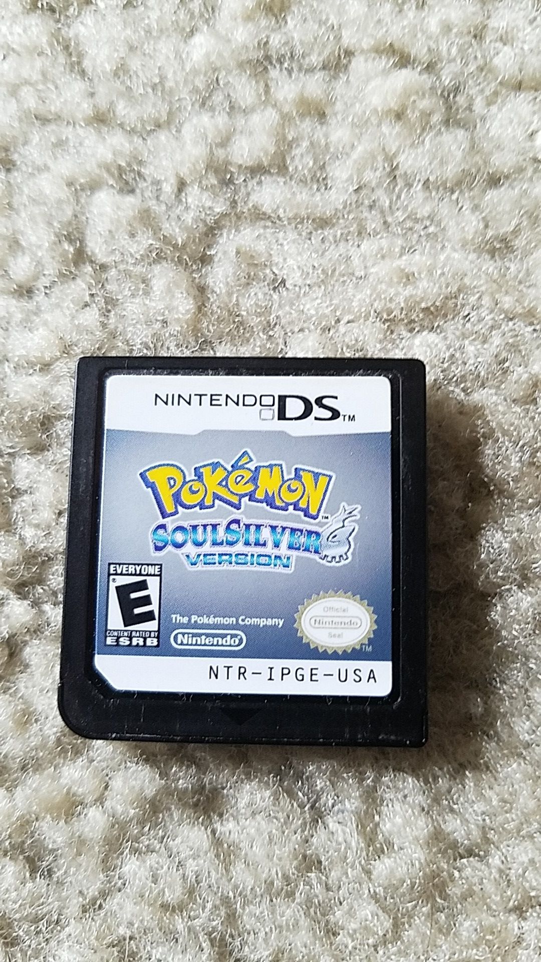 Pokemon Soul Silver for Nintendo DS