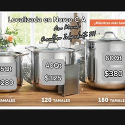 Princess House Olla Vaporeras 60Qt 40 Qt 25Qt