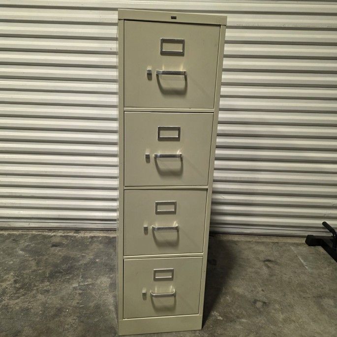 HON 4 drawerCommercial Grade File Cabinet 