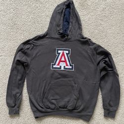 Arizona Wildcats Hoodie XL Charcoal Pullover