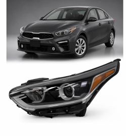 Helogan Headlight Assembly Compatible with 2019 2020 2021 Kia Forte