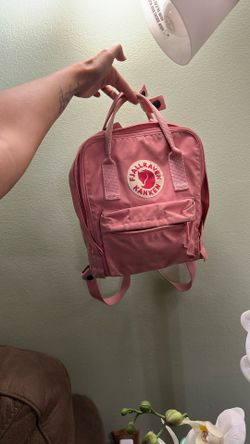 Fjallraven Kanken Pink Mini Backpack 