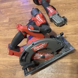 Milwaukee M18 Impacts/ Grinder/saw
