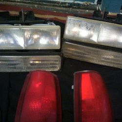 Chevy Head And Taillights Set