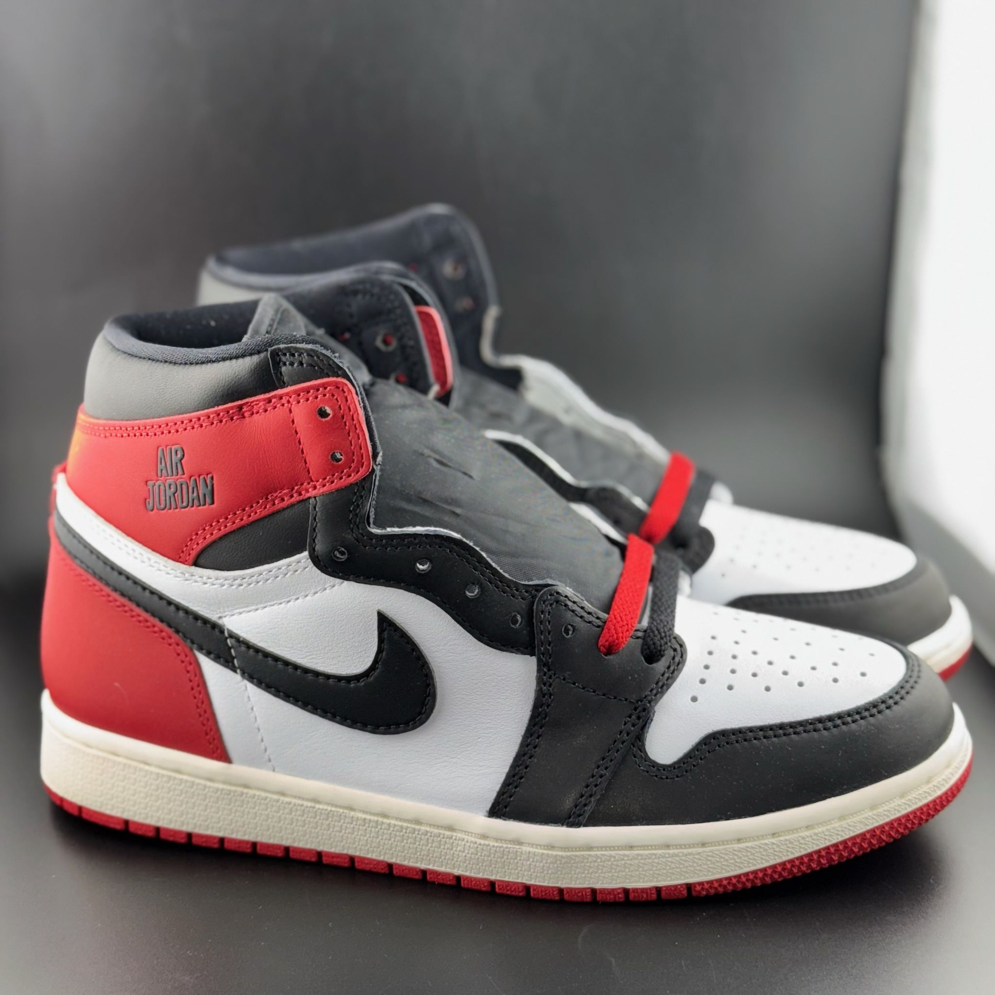 Jordan 1 Retro High OG Black Toe Reimagined