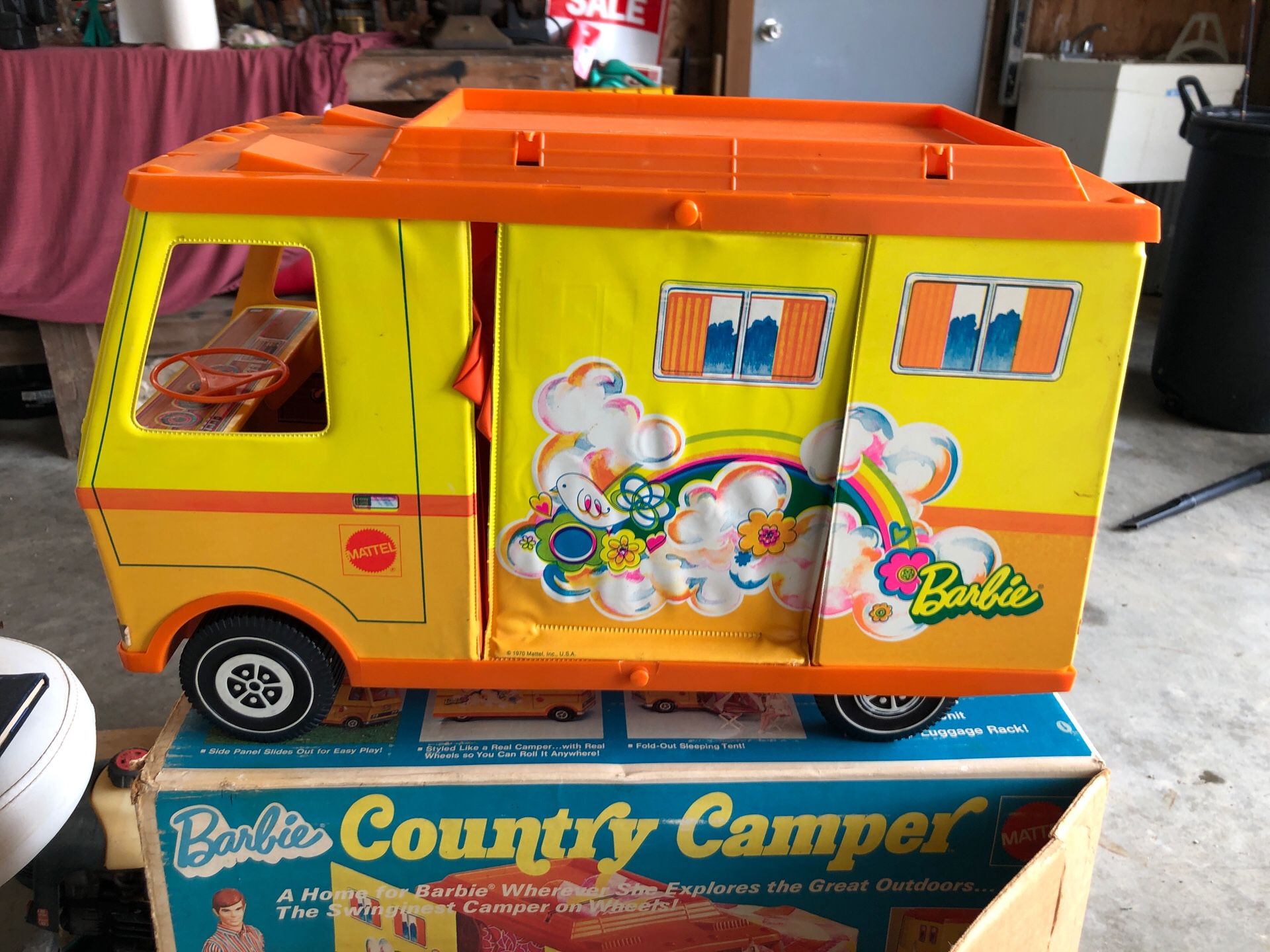 1970 Barbie country camper