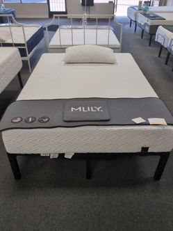 10" memory foam mattress with metal frame