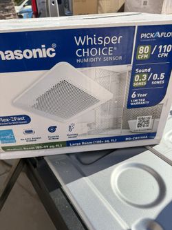 Panasonic Bath Or Kitchen Exhaust Fan 