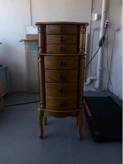Solid wood Jewelry Dresser