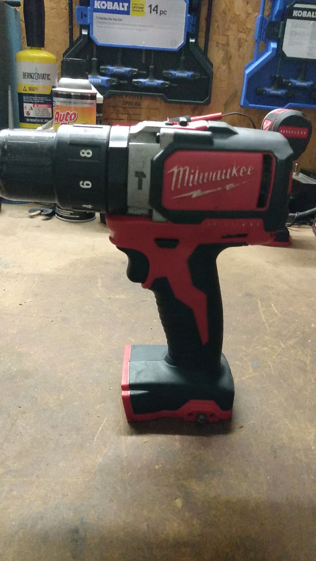 Milwaukee brushless hammer drill