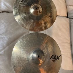 Sabian 14” AAX Medium Hi Hats Cymbals