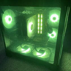 Gaming Pc Micro Atx full RGB tempered Glass Case  (Compact Size)