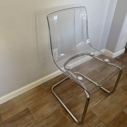 IKEA  Tobias Clear Dining Or Desk Chair 