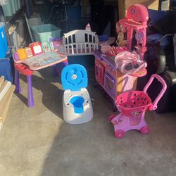 Girls Play Set $ 60.00 For All Not Sell Separate 
