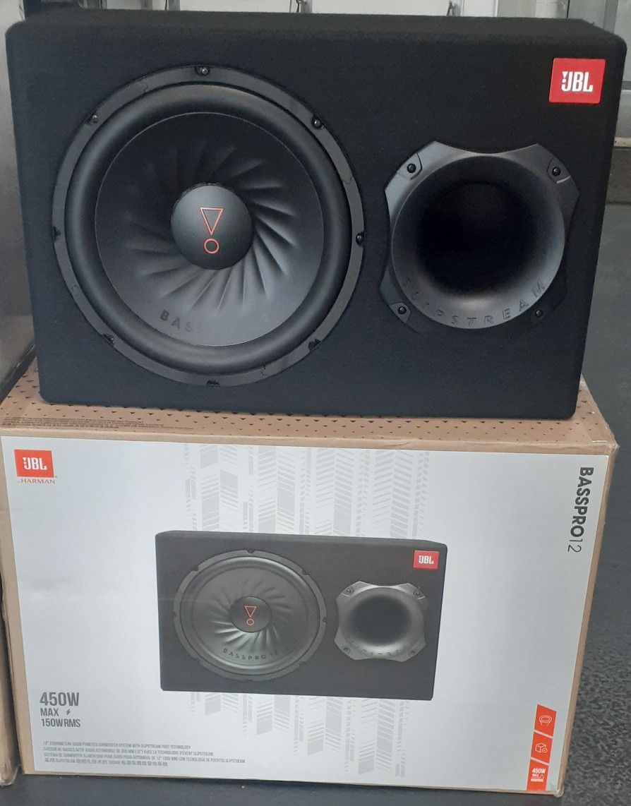 NEW! 12in JBL Basspro ( Amplified)