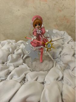TAITO Cardcaptor Sakura Clear Card Sakura Kinomoto Prize Figure 7" New In Hand