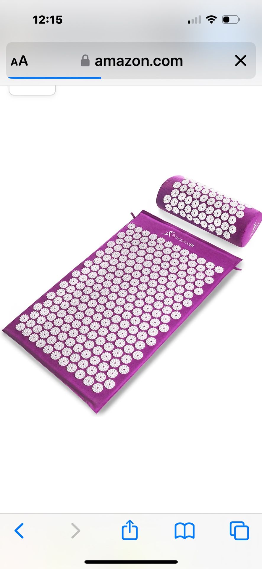 Acupressure Mat and Pillow