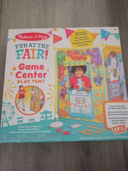 Melissa & Doug Fun at the Fair Game Center Play Tent