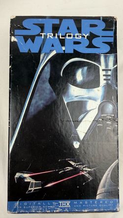 Star Wars Trilogy VHS Box Set (1995 THX Digitally Mastered) "Faces" Edition
