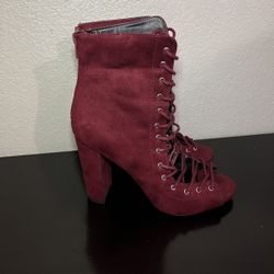 Burgundy Heels