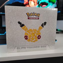 Pokemon Pikachu 20th Anniversary Elite Trainer Box ETB