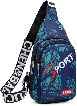 NEW Shoulder Bag Messenger Bag Adjustable Portable Men's Women Outdoor Hiking Sports Chest Bag