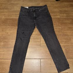 H&M Jeans Dark Men Size 34x30 Skinny 