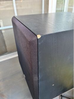 B&W speaker+subwoofer