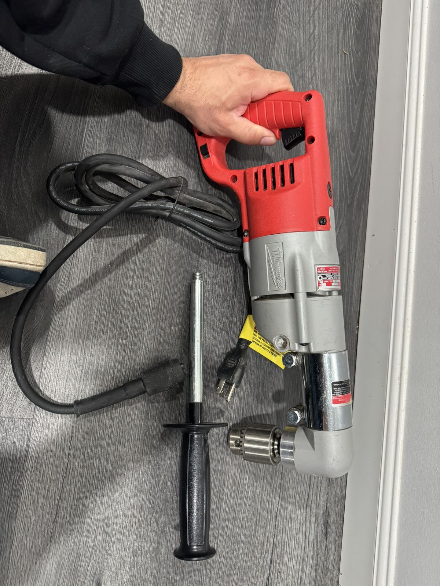 Corded 7 Amp Angle Drill