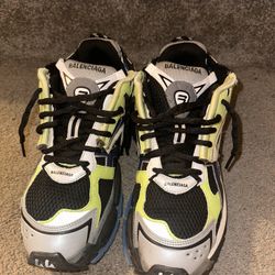 Green & Blue Balenciaga Runners