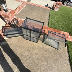 Reptile tanks and Aquarium tanks 