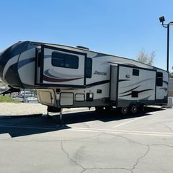 2017 Keystone Sprinter Fifth Wheel Travel Trailer With 4slideouts 