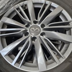 2020 Qx80 Wheels Rims And Tires 80% Tread Life