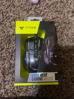 Titan Wired LED Gaming Mouse