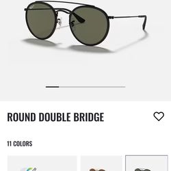 Ray-Ban ROUND DOUBLE BRIDGE