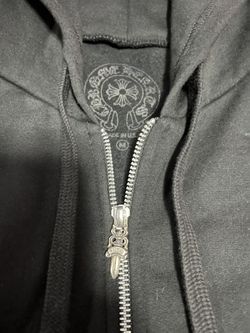 Chrome Hearts Malibu Exclusive Horse Shoe Zip Up Hoodie Black Men's - US