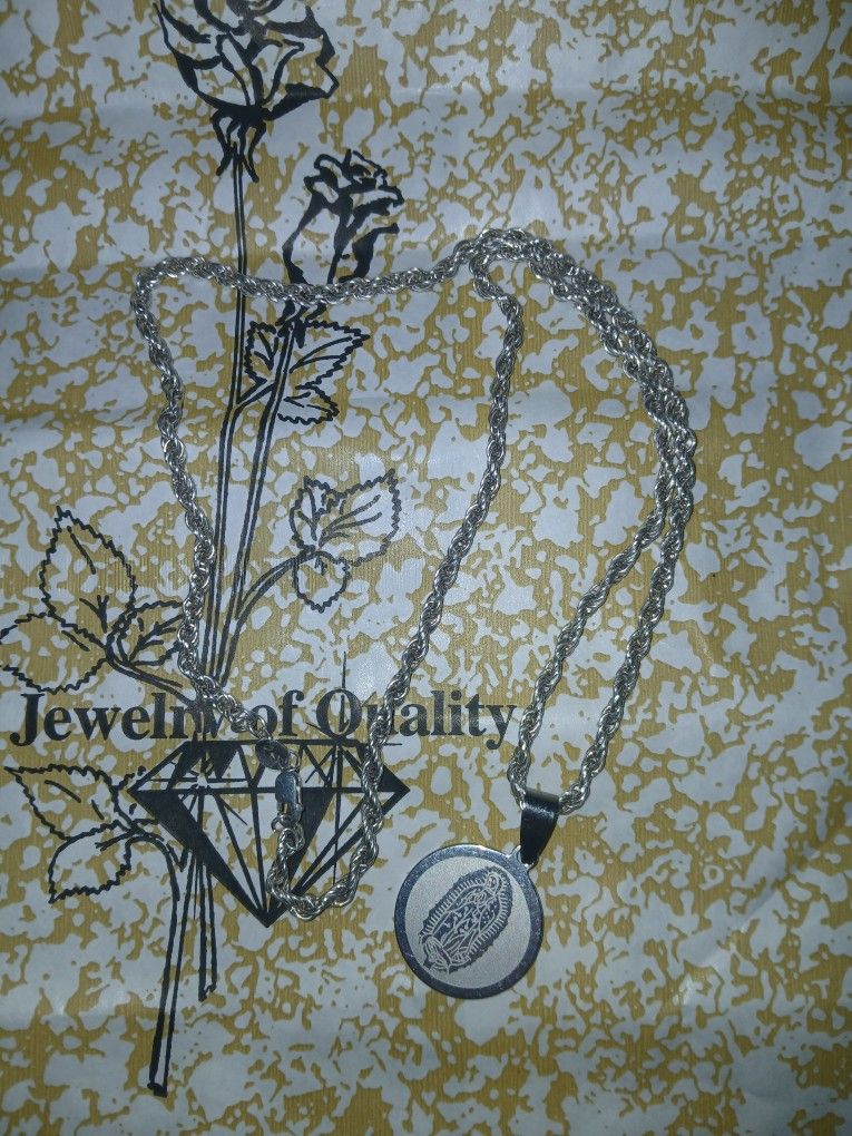 925 silver rope chain 