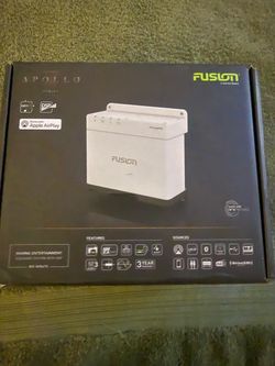 Fusion Garmin marine radio Apple AirPlay